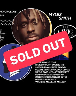 Myles Smith at The Civic - ‘My Mess, My Heart, My Life.’ Outstore - SOLD OUT