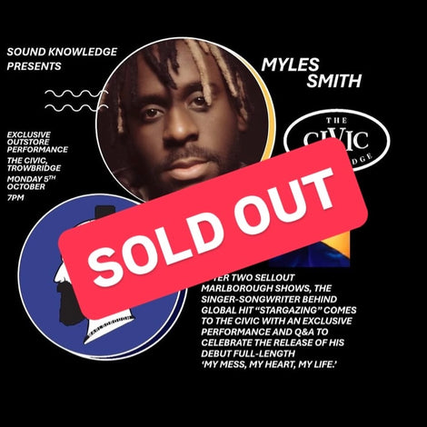 Myles Smith at The Civic - ‘My Mess, My Heart, My Life.’ Outstore - SOLD OUT