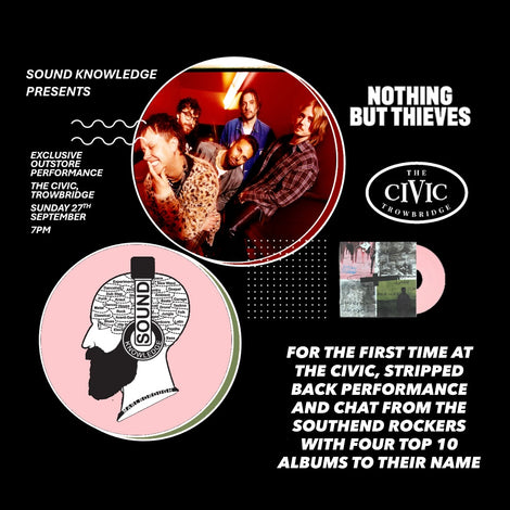 Nothing But Thieves at The Civic - 'Stray Dogs' Outstore