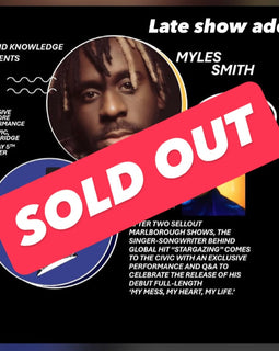 Myles Smith at The Civic - ‘My Mess, My Heart, My Life.’ Outstore - Late Show - SOLD OUT
