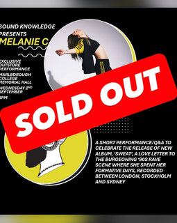 Melanie C at the Memorial Hall - 'Sweat' Outstore - SOLD OUT