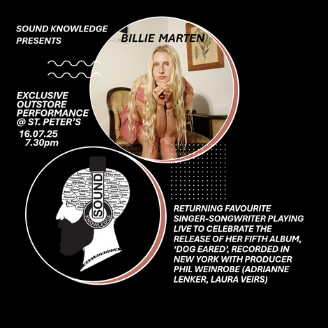 Billie Marten at St. Peter's - 'Dog Eared' Outstore