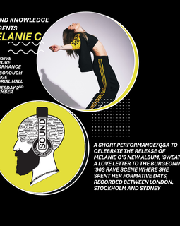 Melanie C at the Memorial Hall - 'Sweat' Outstore
