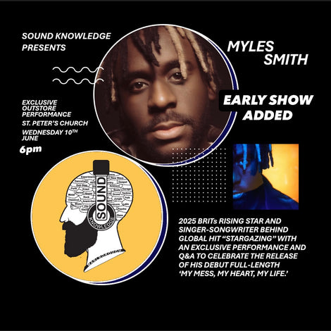 Myles Smith at St. Peter's - ‘My Mess, My Heart, My Life.’ Outstore - EARLY SHOW - SOLD OUT