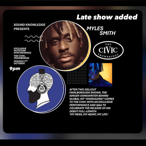 Myles Smith at The Civic - ‘My Mess, My Heart, My Life.’ Outstore - Late Show