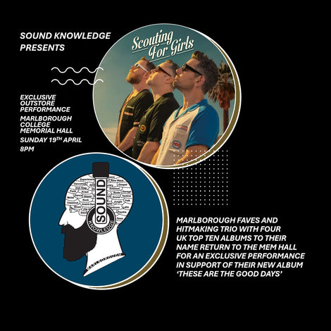 Scouting For Girls at the Memorial Hall - 'These Are The Good Days' Outstore