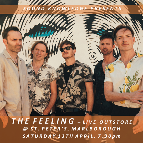 The Feeling - San Vito @ St. Peter's (Album & Ticket Bundles) - SOLD OUT