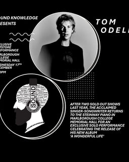 Tom Odell at the Memorial Hall - 'A Wonderful Life' Outstore - SOLD OUT