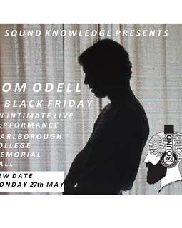 Tom Odell - Black Friday at the Memorial Hall - NEW DATE